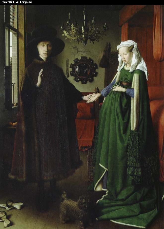 Jan Van Eyck makarna arnolfinis trolovning